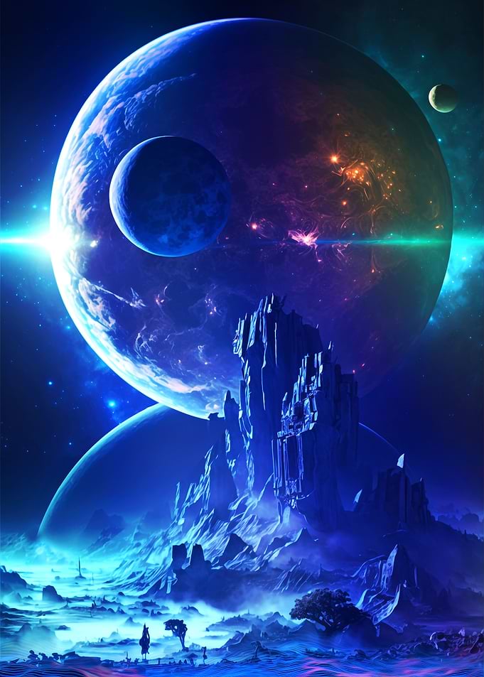 Epic blue space