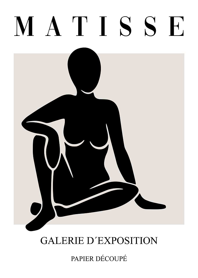 Henri Matisse Cutout Girl
