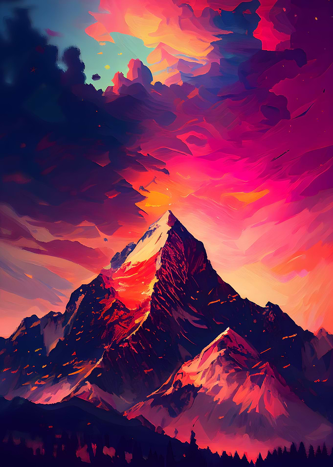Colorful Mountain