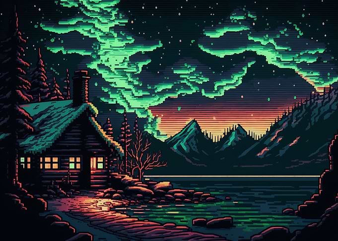 16bit Northern Lights 01