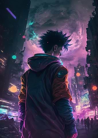 Cyberpunk Steampunk Neon