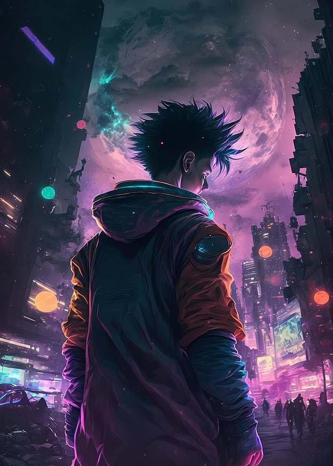 Cyberpunk Steampunk Neon