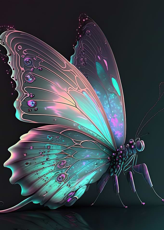 Butterfly colorful