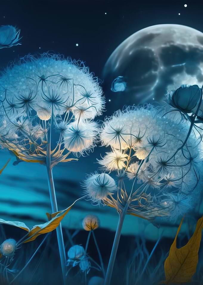 Dandelions Wall art