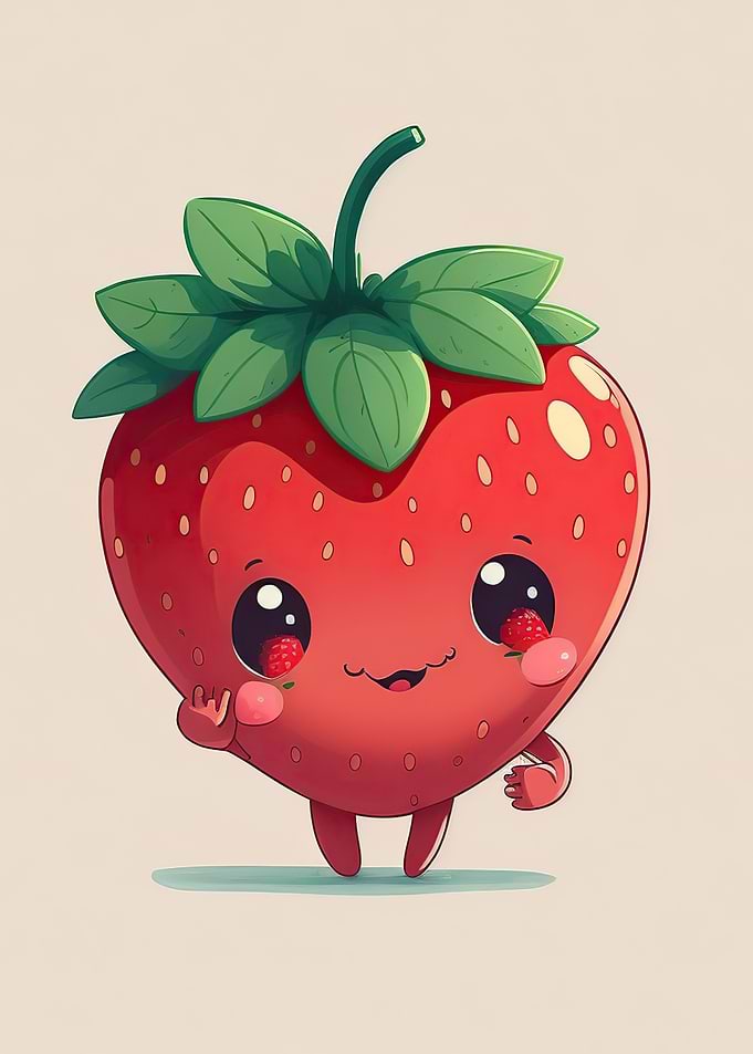 Kawaii strawberry