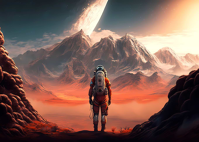 Astronaut in Space