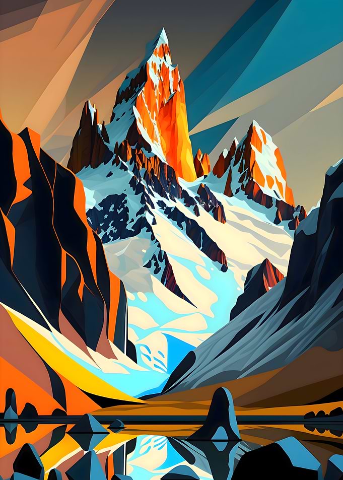 Morning Hues of Patagonia