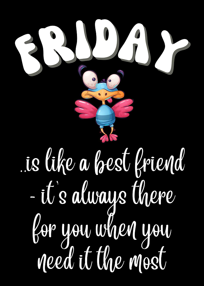 Friday Quote Poster