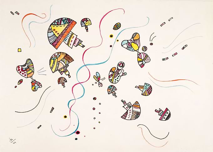 Kandinsky Last Watercolour