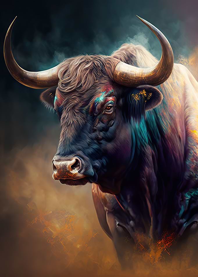 Buffalo Watercolor