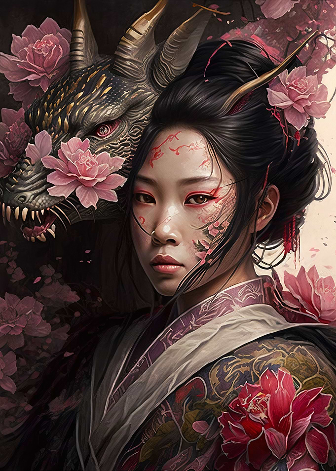 Geisha Dragon