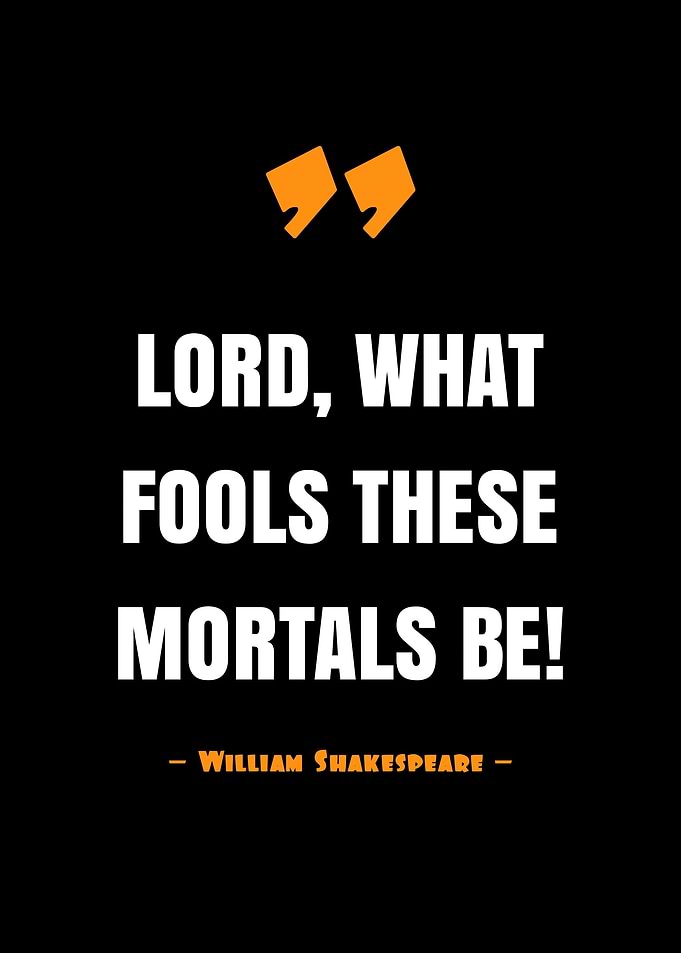 quote William Shakespeare
