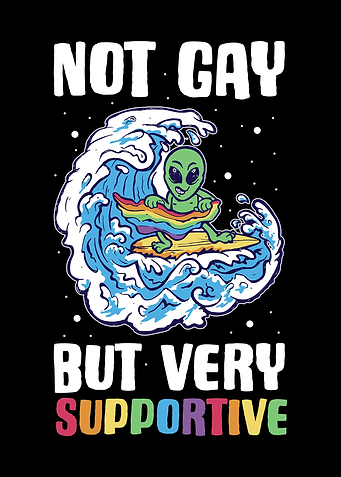 Not Gay But Supportive