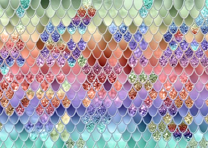 Summer Mermaid Scales 7