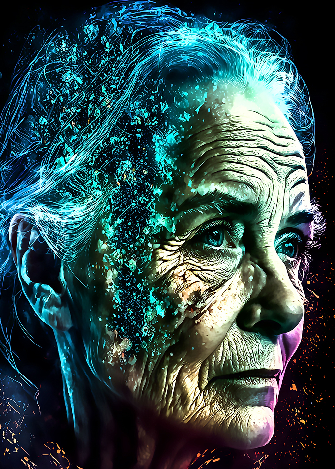 Fantasy Grandma Face