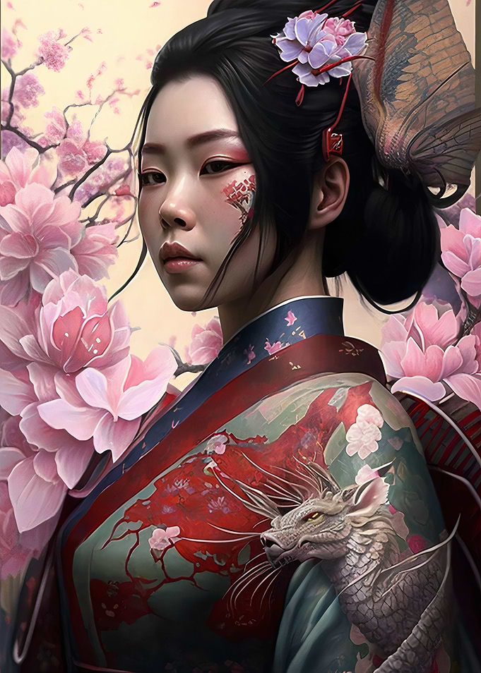 Geisha Dragon