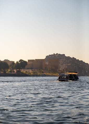 Sailing at Sunset on Nile