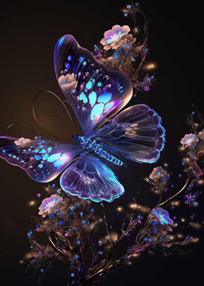 Butterfly colorful