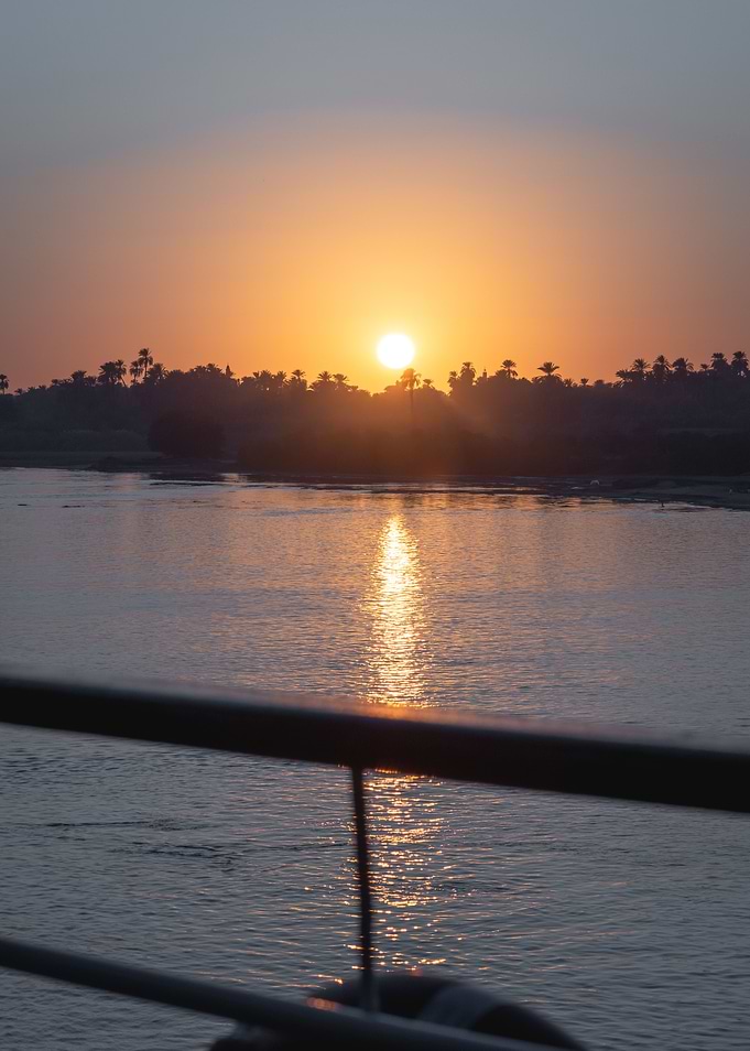 Sunset over the Nile