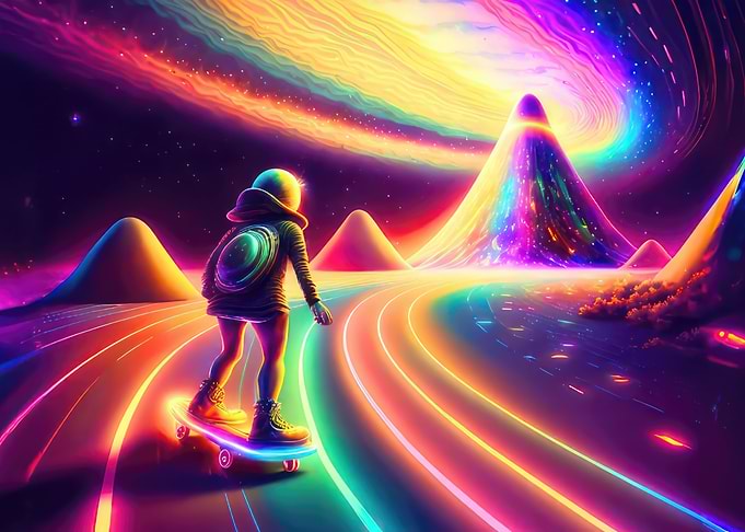 Skating through the Cosmos