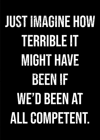 Sarcastic Demotivation