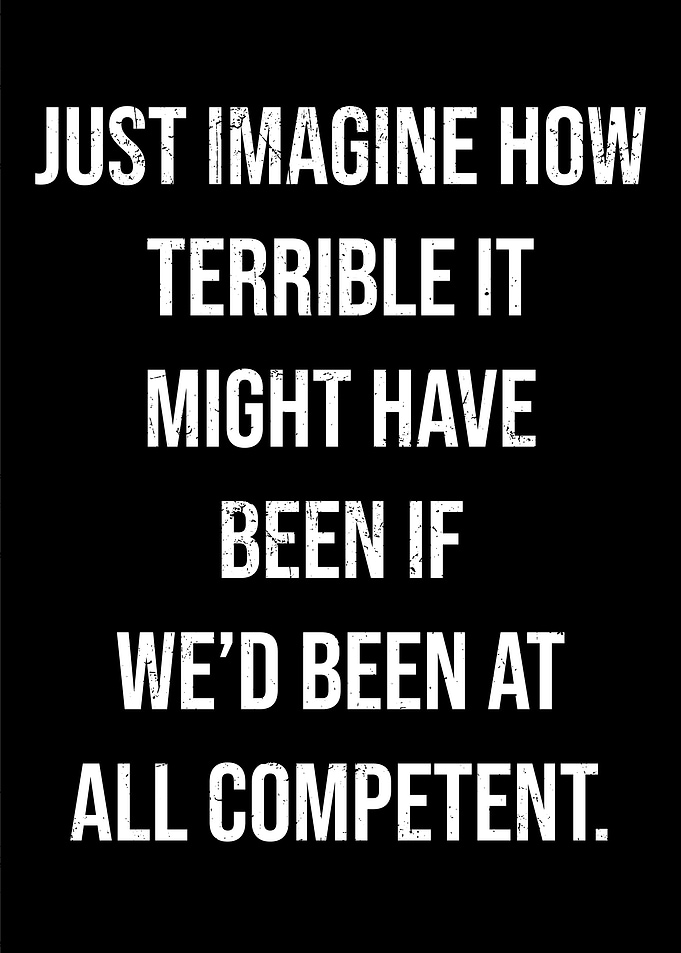 Sarcastic Demotivation