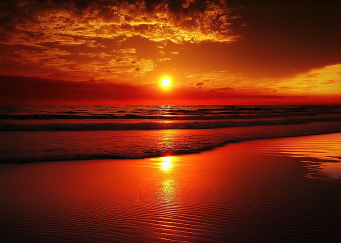 Beautiful Sunset Beach