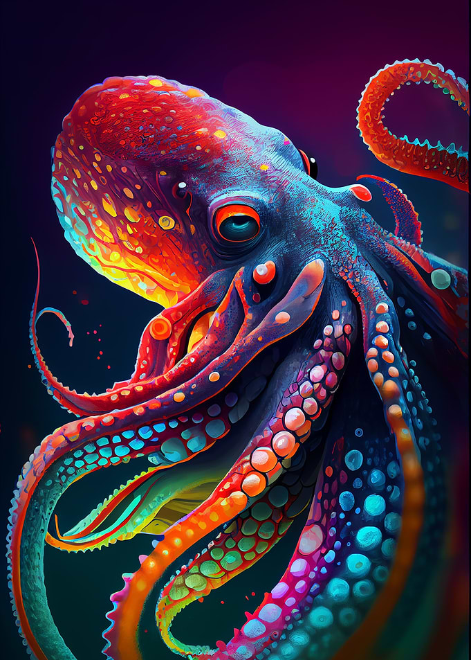 Octopus Colorful