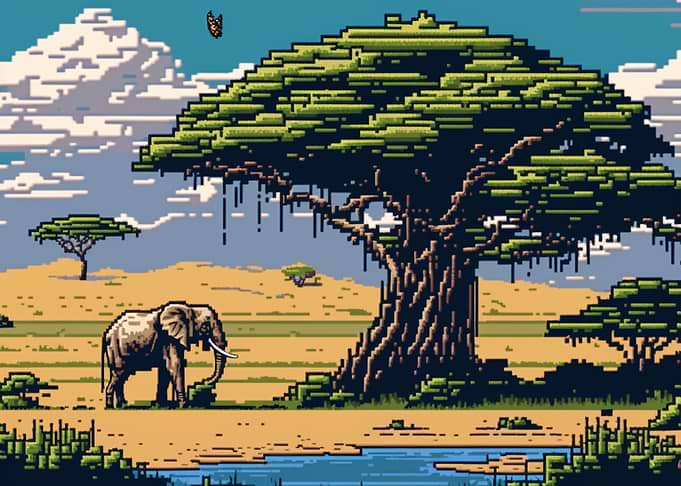 16bit The Serengeti Park