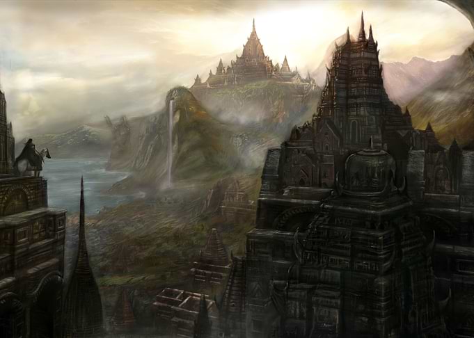 Fantasy City Ruins