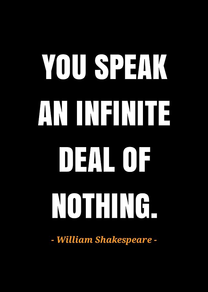 quote William Shakespeare