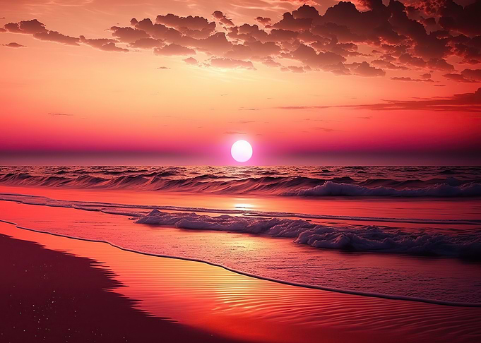 Beautiful Sunset Beach