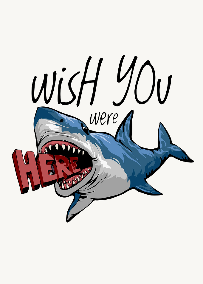 Shark cartoon