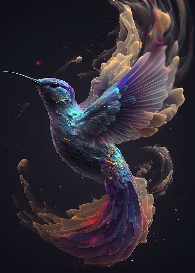 Weightless Hummingbird