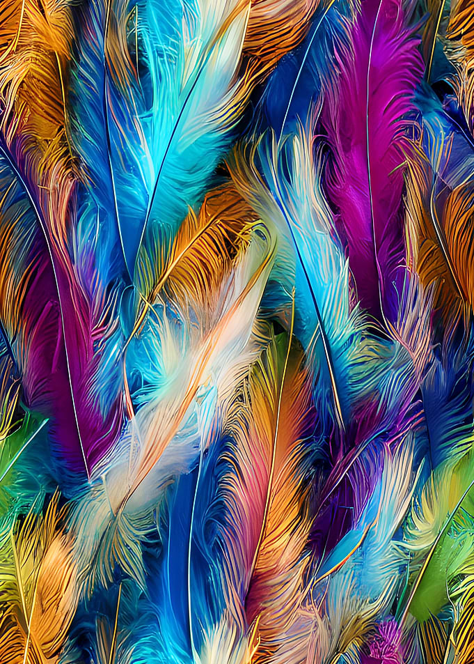 Colorful Feathers
