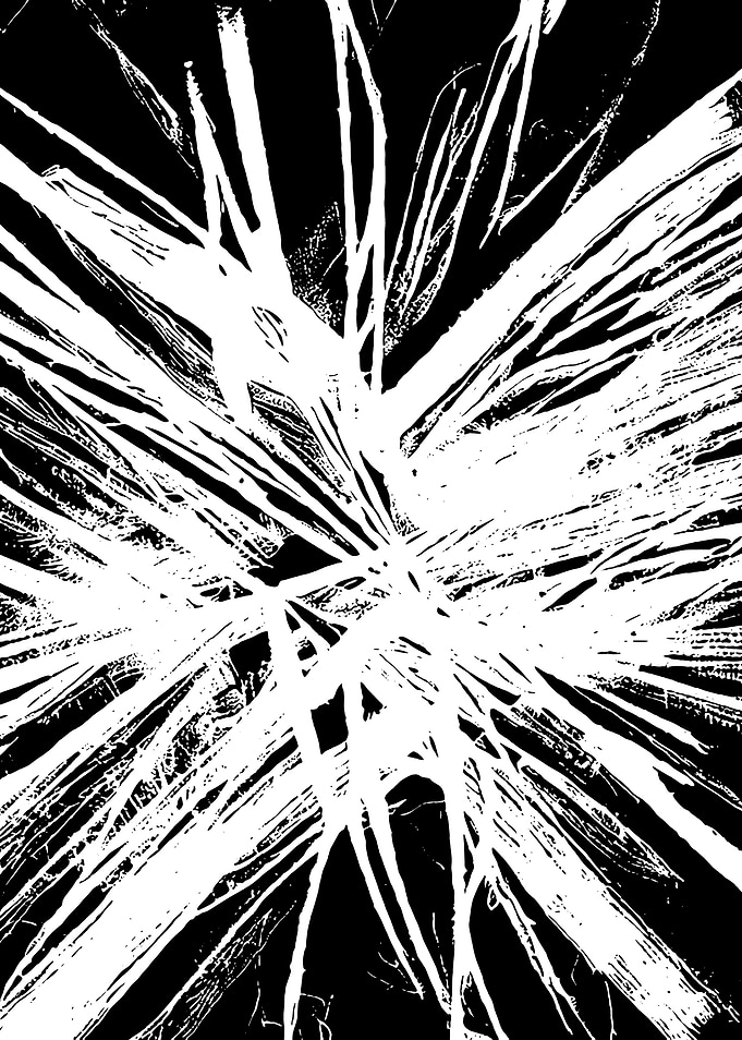 Black and White Abstract