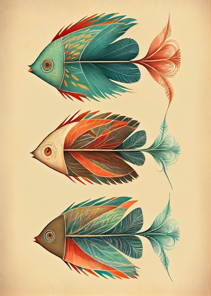 Feathery Fins