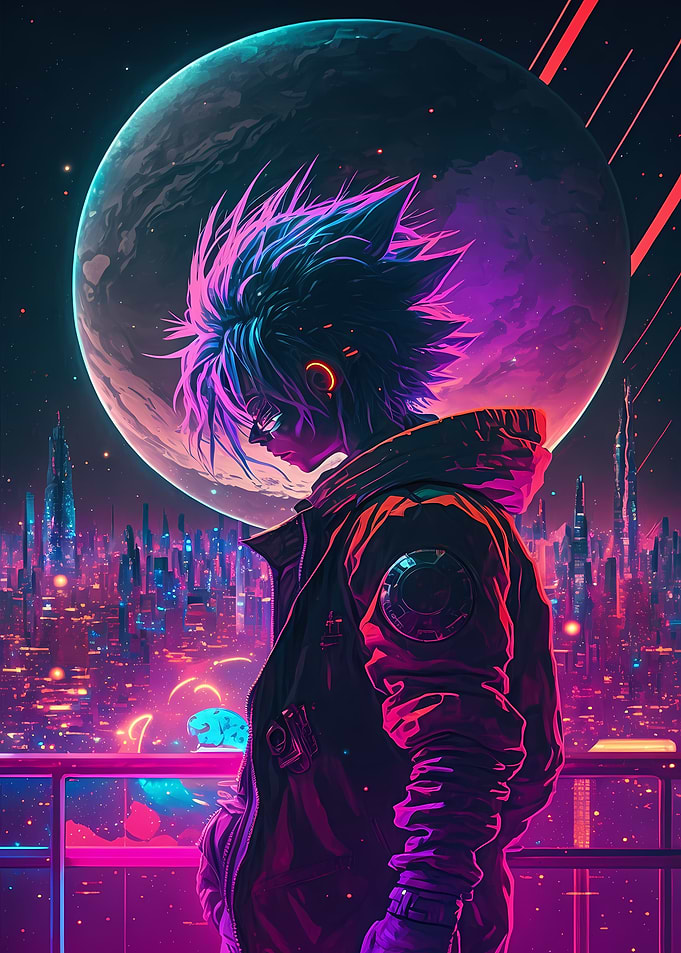 Cyberpunk Steampunk Neon