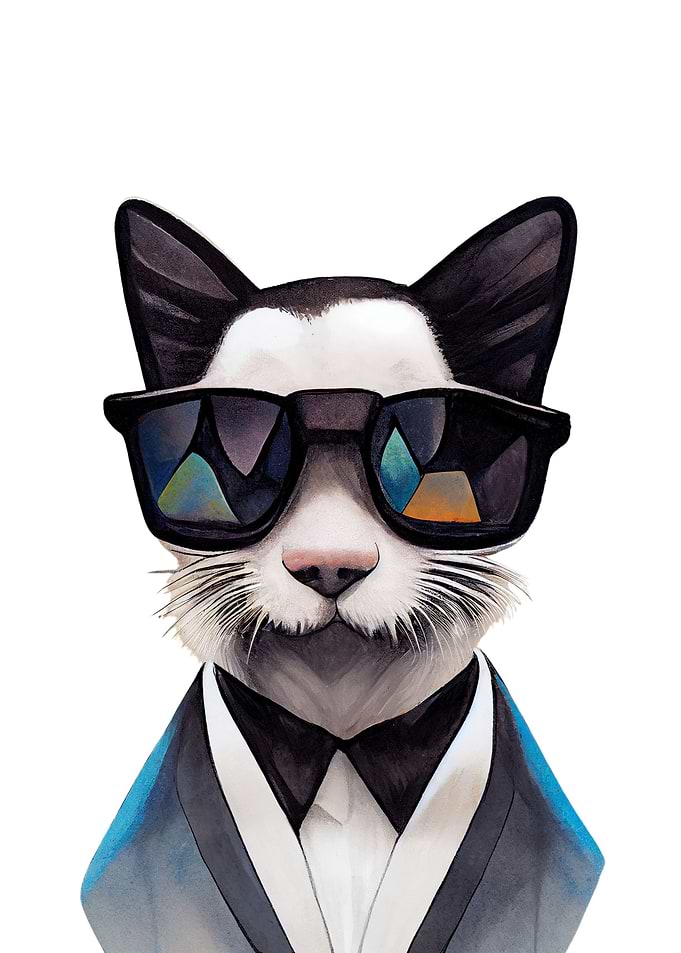 Funny Cat Sunglasses