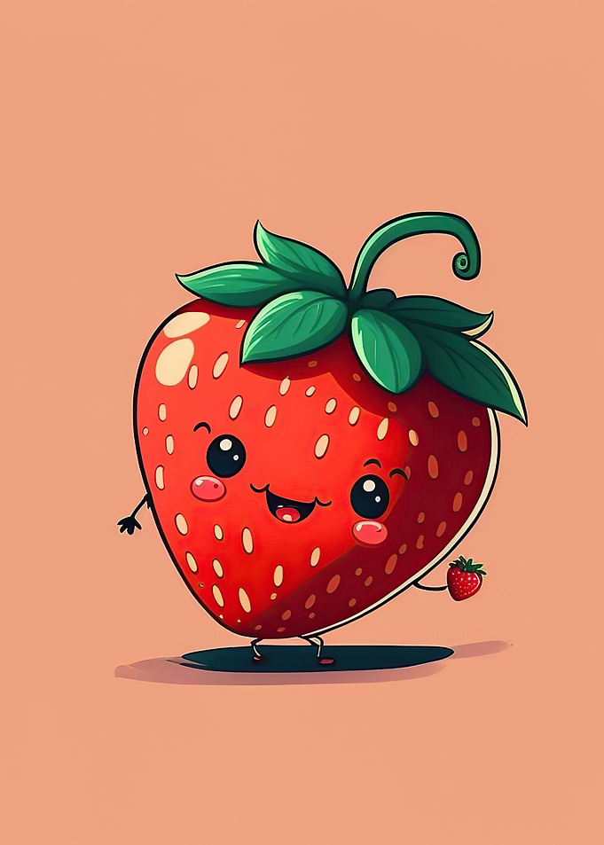 Kawaii strawberry