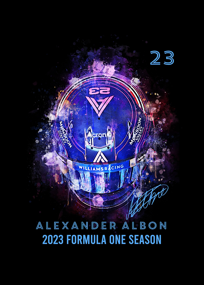Alex Albon Helmet 2023