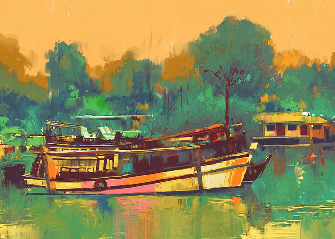Fantasy boat