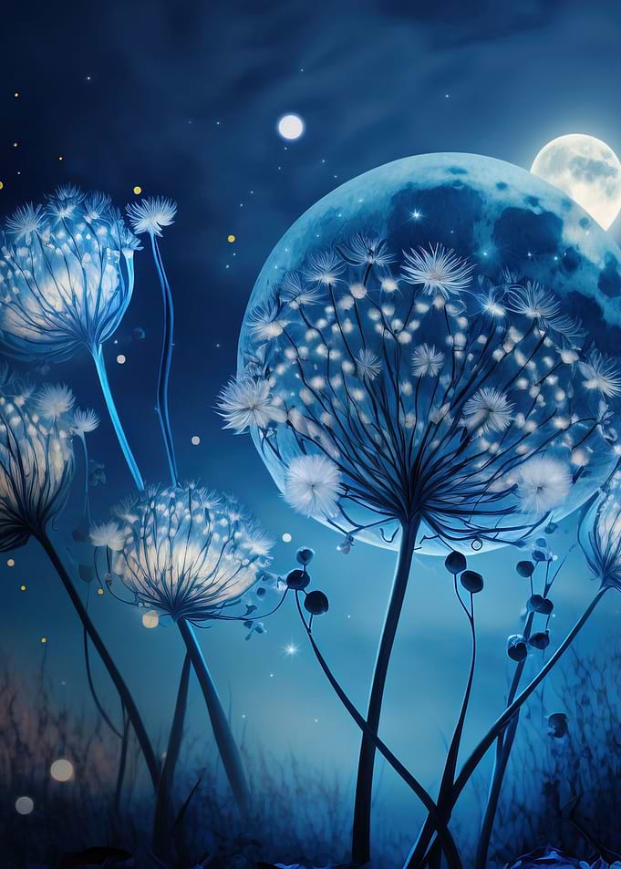 Dandelions Wall art