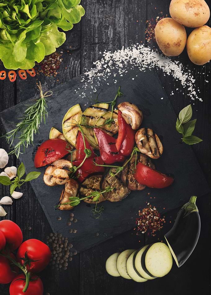 Grilled vegetables