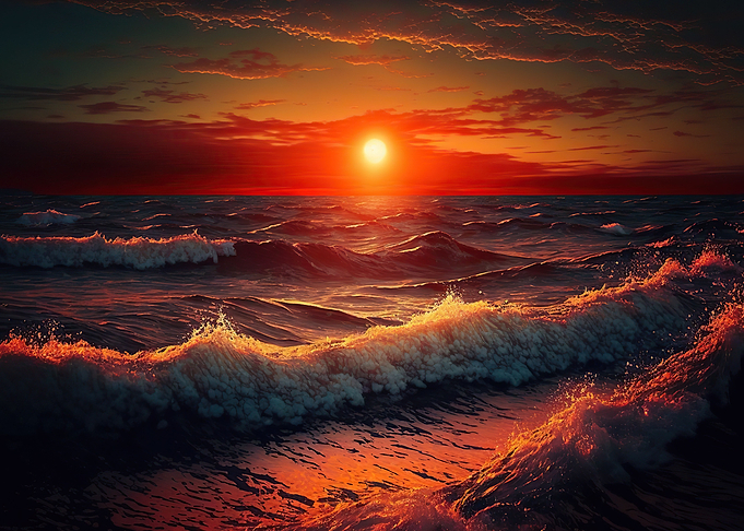 Beautiful Sunset Beach