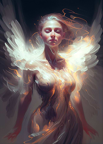 Beautiful teen angel