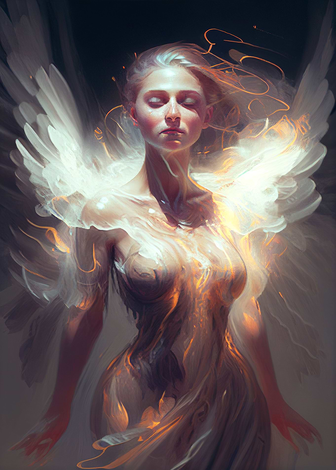 Beautiful teen angel