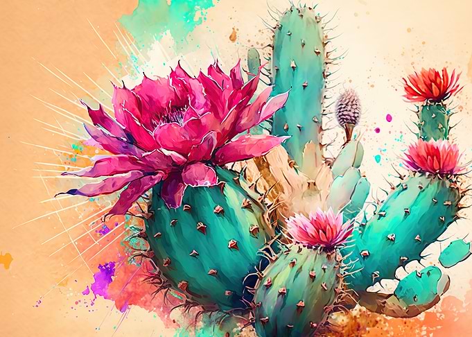 Colorful Cactus