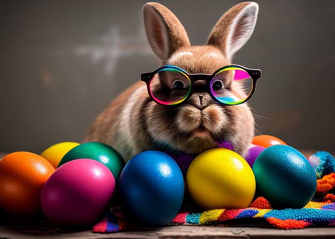 funny bunny Easter