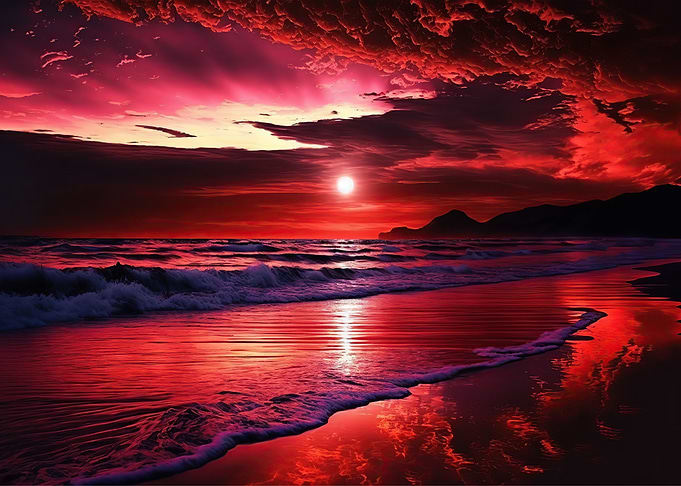 Beautiful Sunset Beach